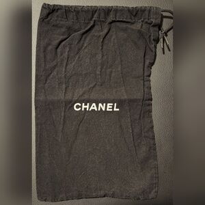 Chanel Black Drawstring Dust Bag A3